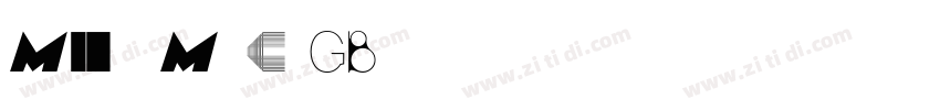 MHeiM C GB18030字体转换